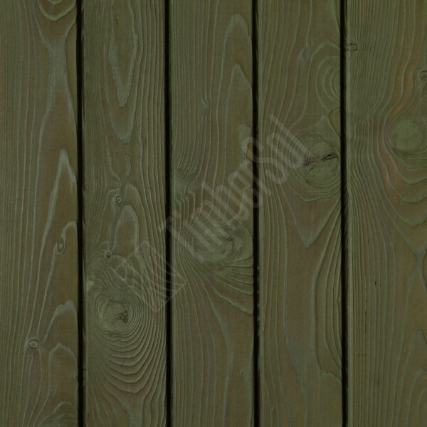 Moss Green Larch Cladding